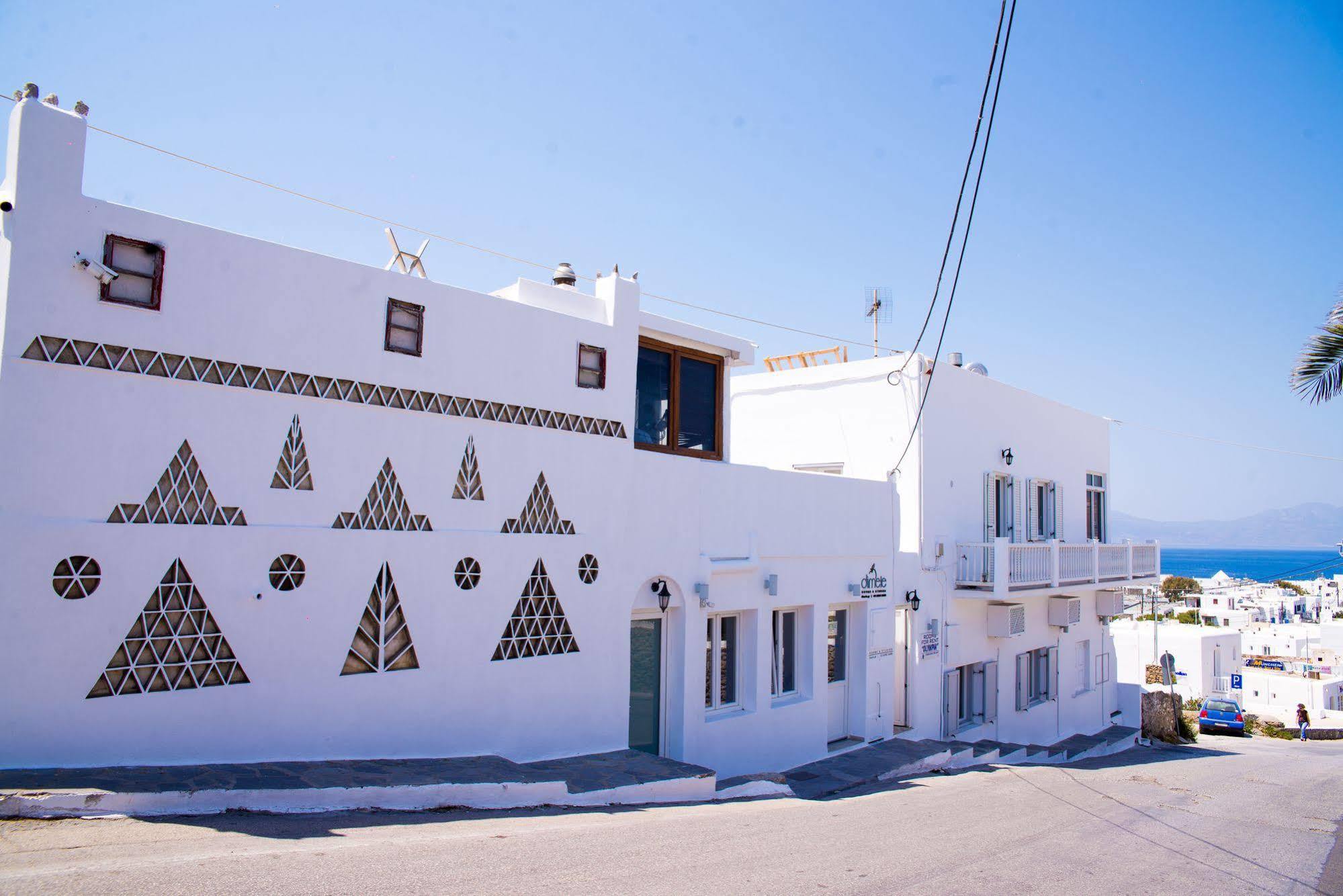Dimele Rooms & Studios Mykonos Town Exteriör bild
