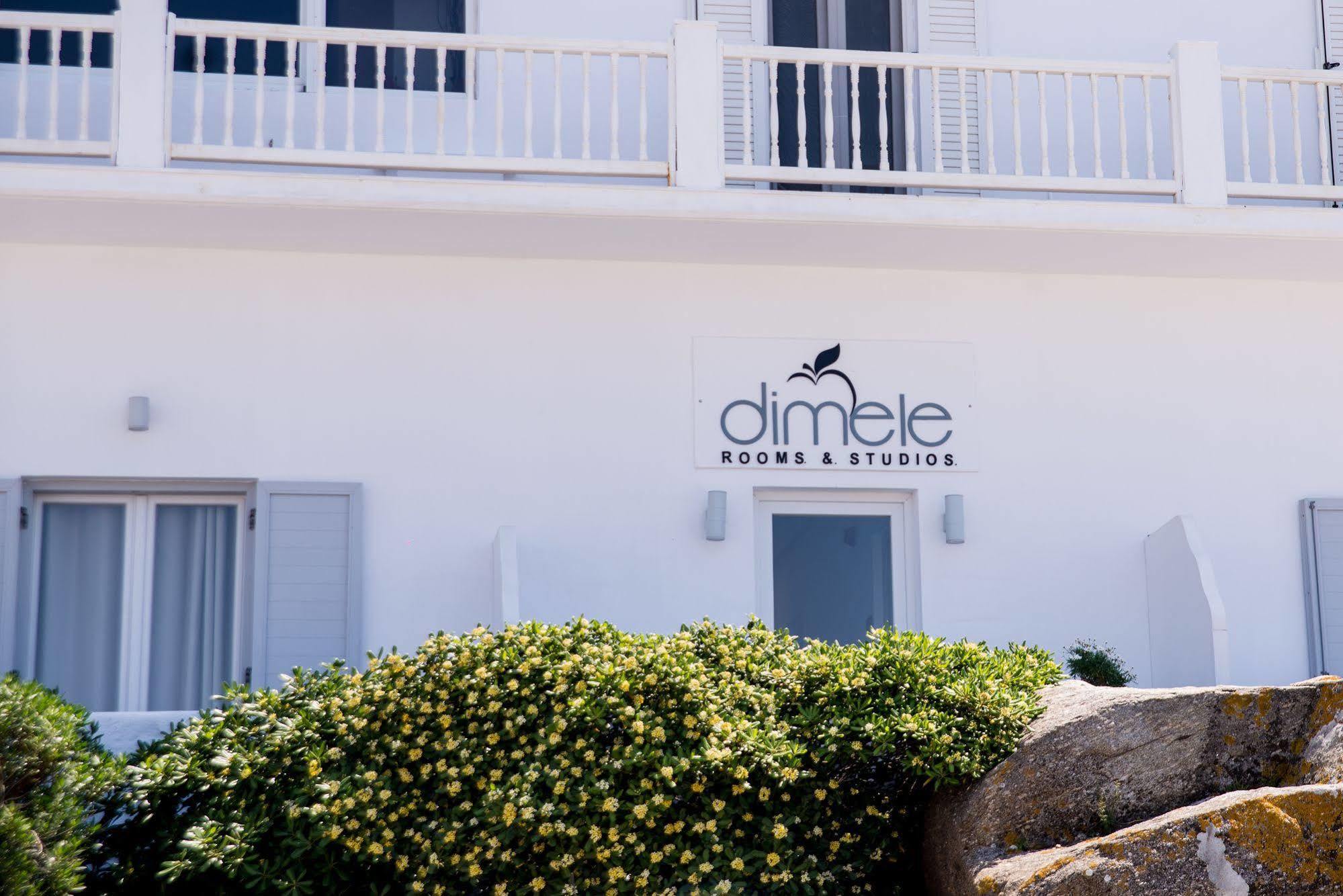 Dimele Rooms & Studios Mykonos Town Exteriör bild